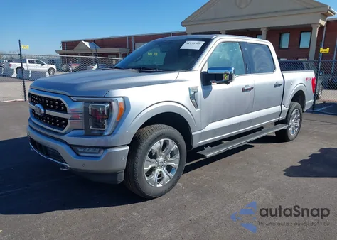 2023 Ford F-150 Platinum from USA, damaged, VIN 1FTFW1E84PFA28131